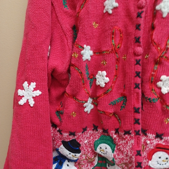 Vintage snowman sweater - XL - Picture 5 of 10